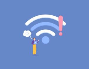 network connectivity issue graphic for common IT Infrastructure issues