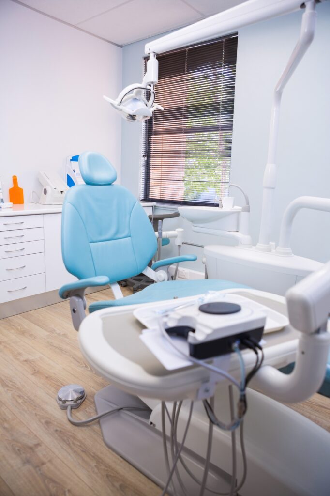 Medical equipments at dental clinic